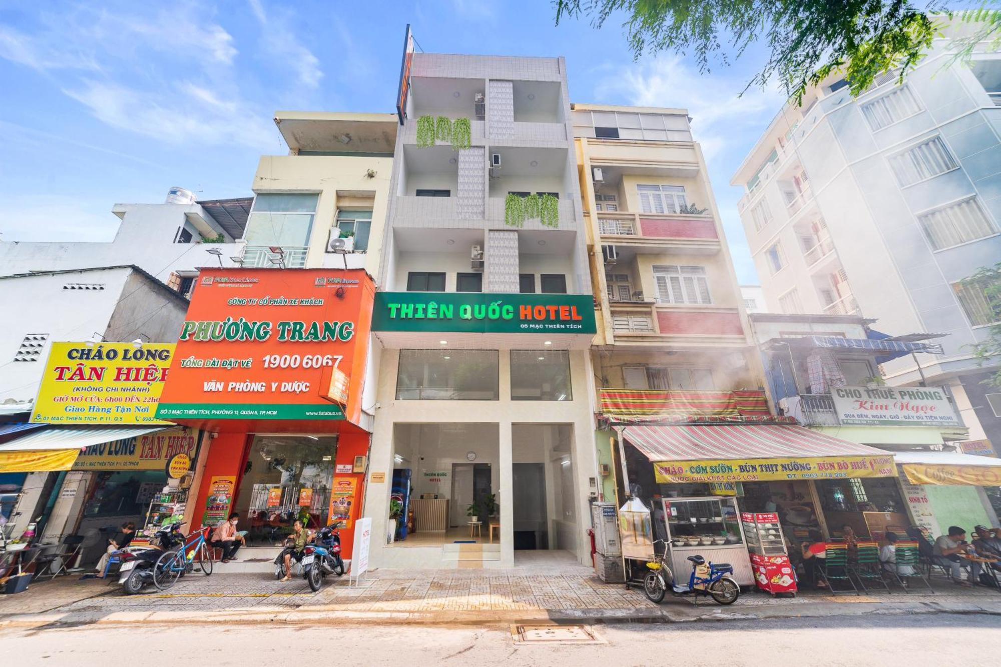 Thien Quoc Hotel โฮจิมินห์ซิตี้ ภายนอก รูปภาพ